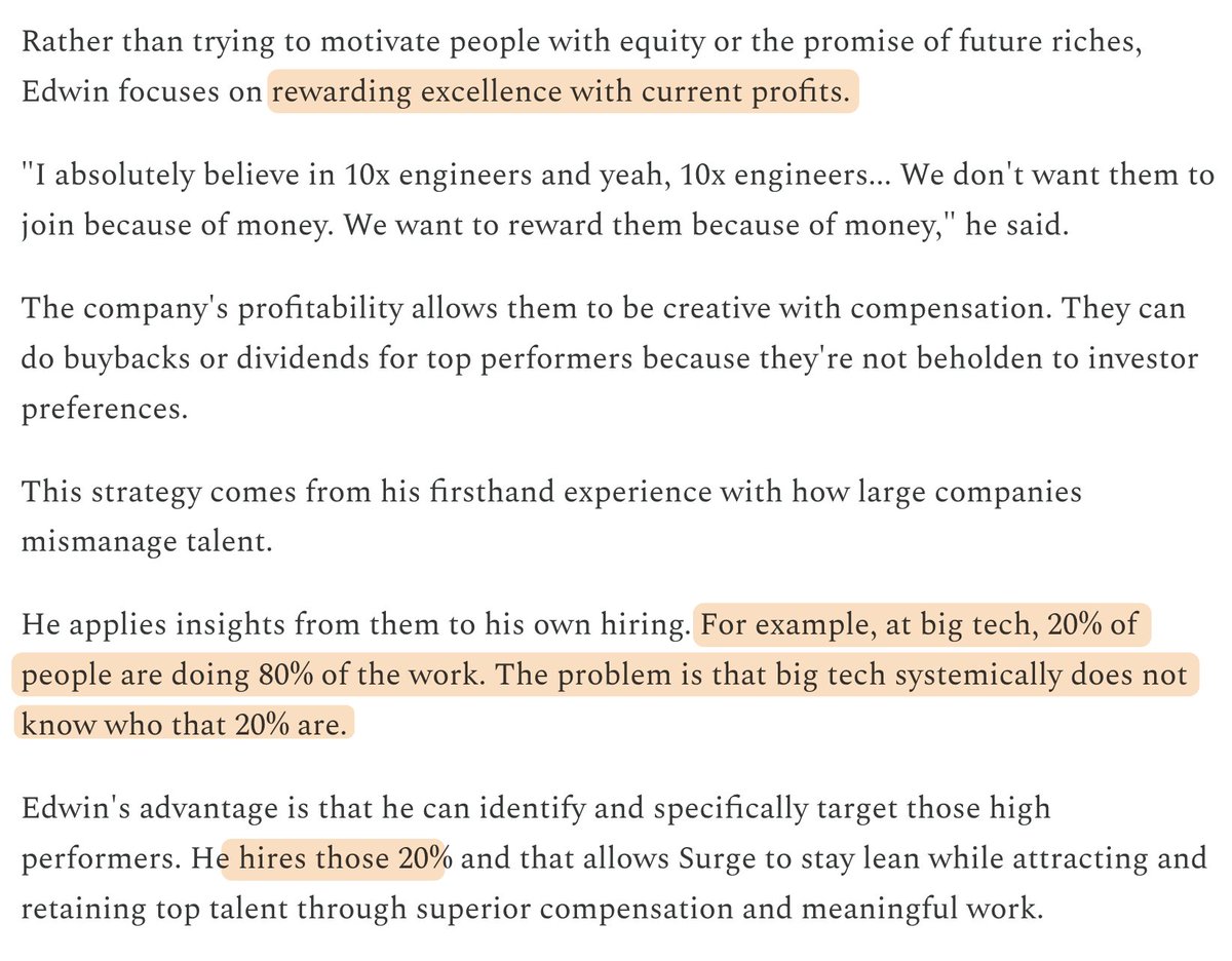 Every new startup should ideally follow this. 

Or am I missing something? Are there any drawbacks to this method - like late profitability?