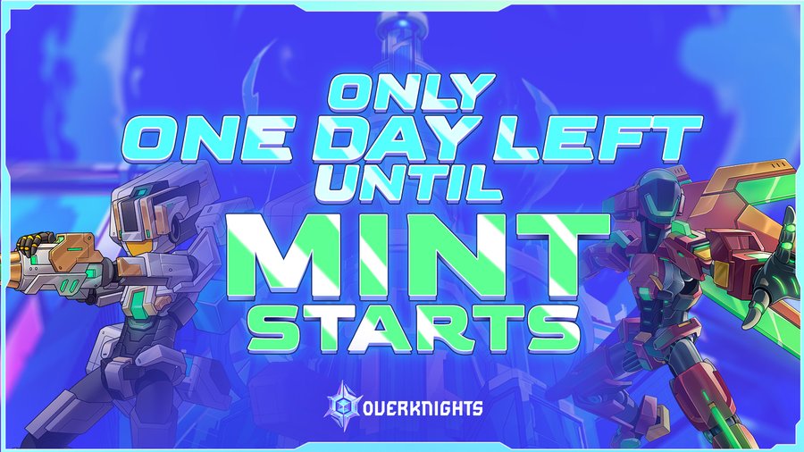 GM CT 
Step-by-Step Guide to Mint Your <a href="/OverKnightsGame/">OverKnights</a> Genesis Pilot  

The <a href="/OverKnightsGame/">OverKnights</a> Genesis Pilot mint is almost here, follow this guide to mint on TokenTrove and secure your spot now👇