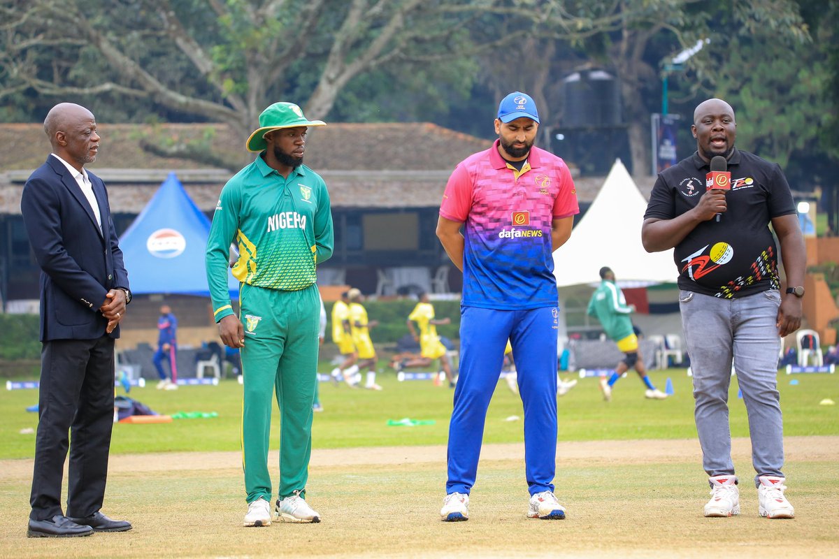 Match-day 4 of the #POAT20 series. 

Nigeria won the toss and elected to bat against UAE. 

Watch the live action on vidpo.tv/game/uae-vs-ni… at 9:30 (Local Time) 

Follow the live score updates on ugcricket.com/Uganda/viewSco…

#LycaConnectsCricket