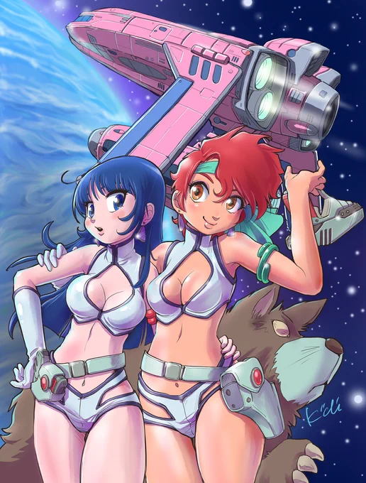 #ダーティペア40周年