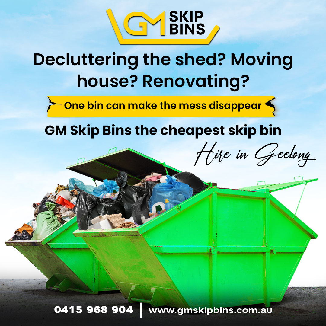 GmSkipbins's tweet image. Decluttering? Renovating? Moving house? 🏡
One bin can make all the mess disappear! 💨

GM Skip Bins offers the cheapest skip bin hire in Geelong 
📞 Call Now: 0415 968 904
🌐 Visit: gmskipbins.com.au

#GMSkipBins #SkipBinHireGeelong #RubbishRemoval #CleanUpGeelong