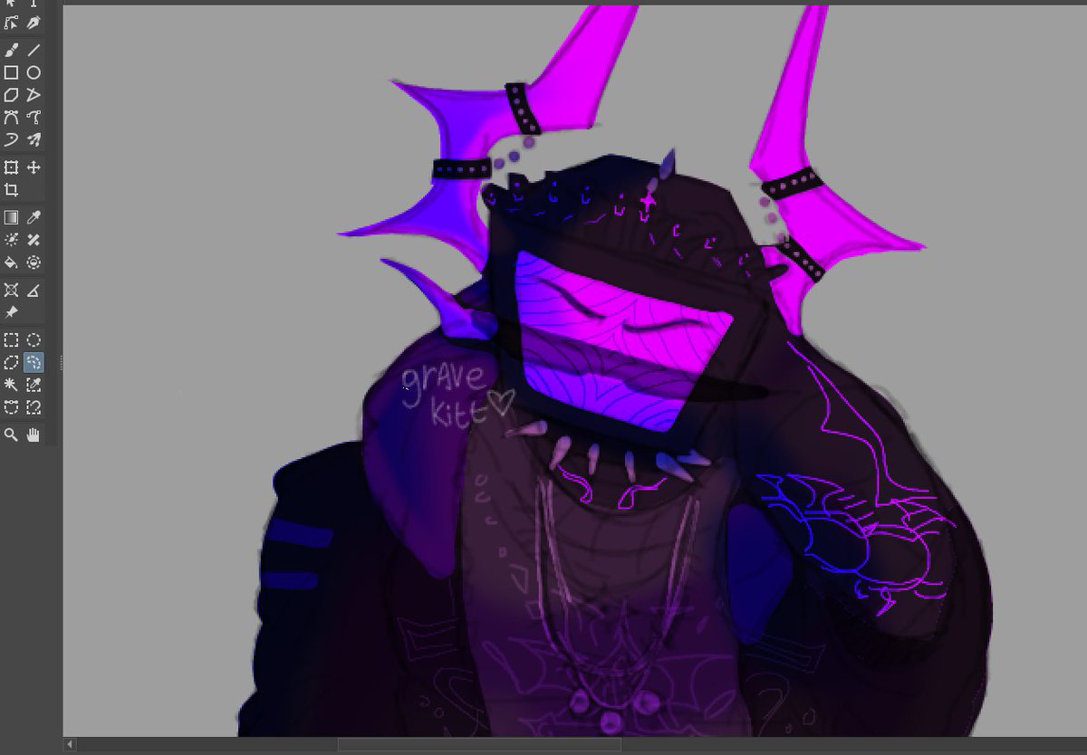gravekitt's tweet image. Playing dress-up with my tv ocs yayyy