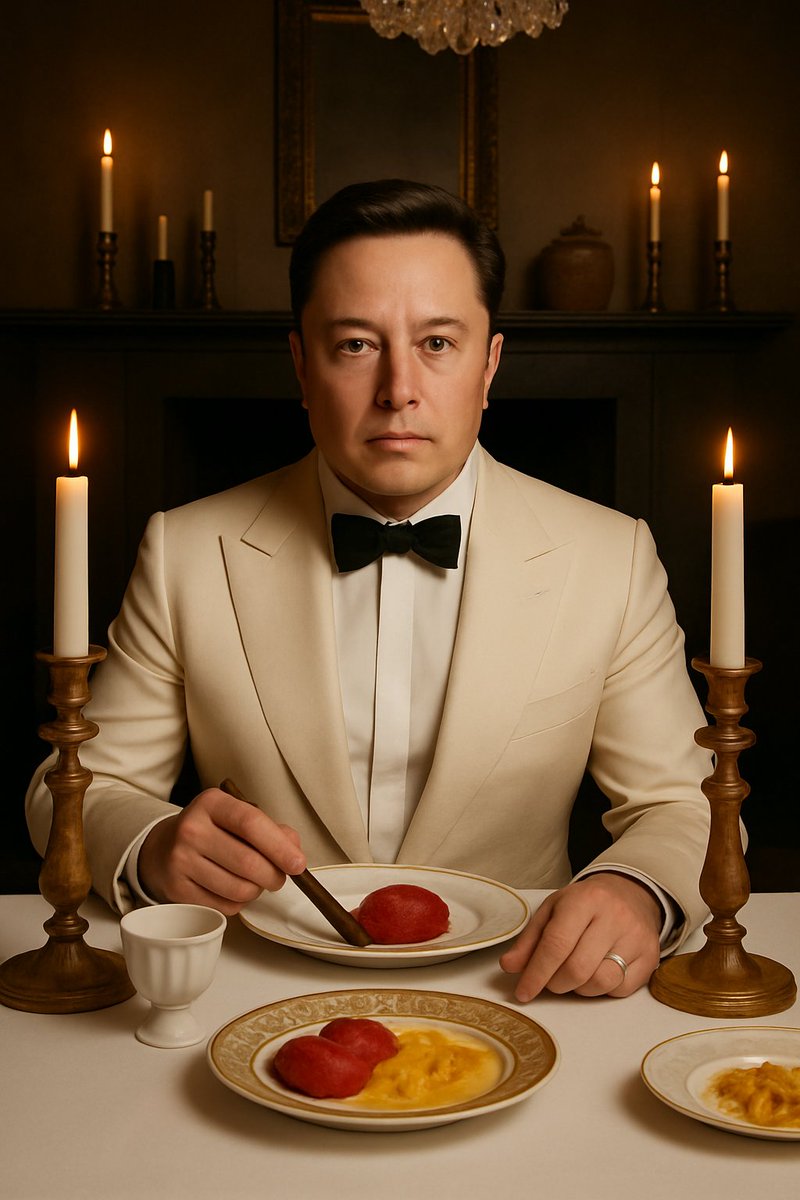 mrxworldus's tweet image. You arrive at dinner and this man is sitting across from you.
What do you say?