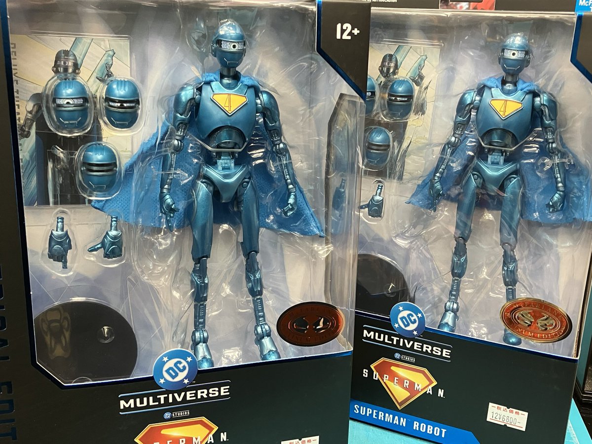 garimpeiro_toys's tweet image. DCマルチバース 映画「スーパーマン」より「スーパーマン・ロボット4号」!
地味にRED PLATINUMのレアな品!
表情(?)違いのヘッドも豊富!
たくさん集めて孤独の要塞を賑やかにしよう!!
通販サイトでもお取り扱い中!
garimpeiro.buyshop.jp