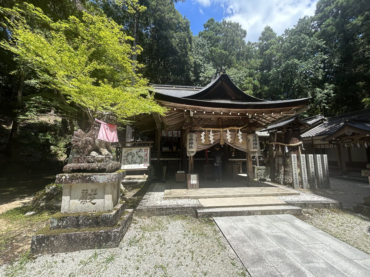 00Explosion's tweet photo. 等彌神社
カブトムシも鎮座してた https://t.co/SHeGxby2Dd