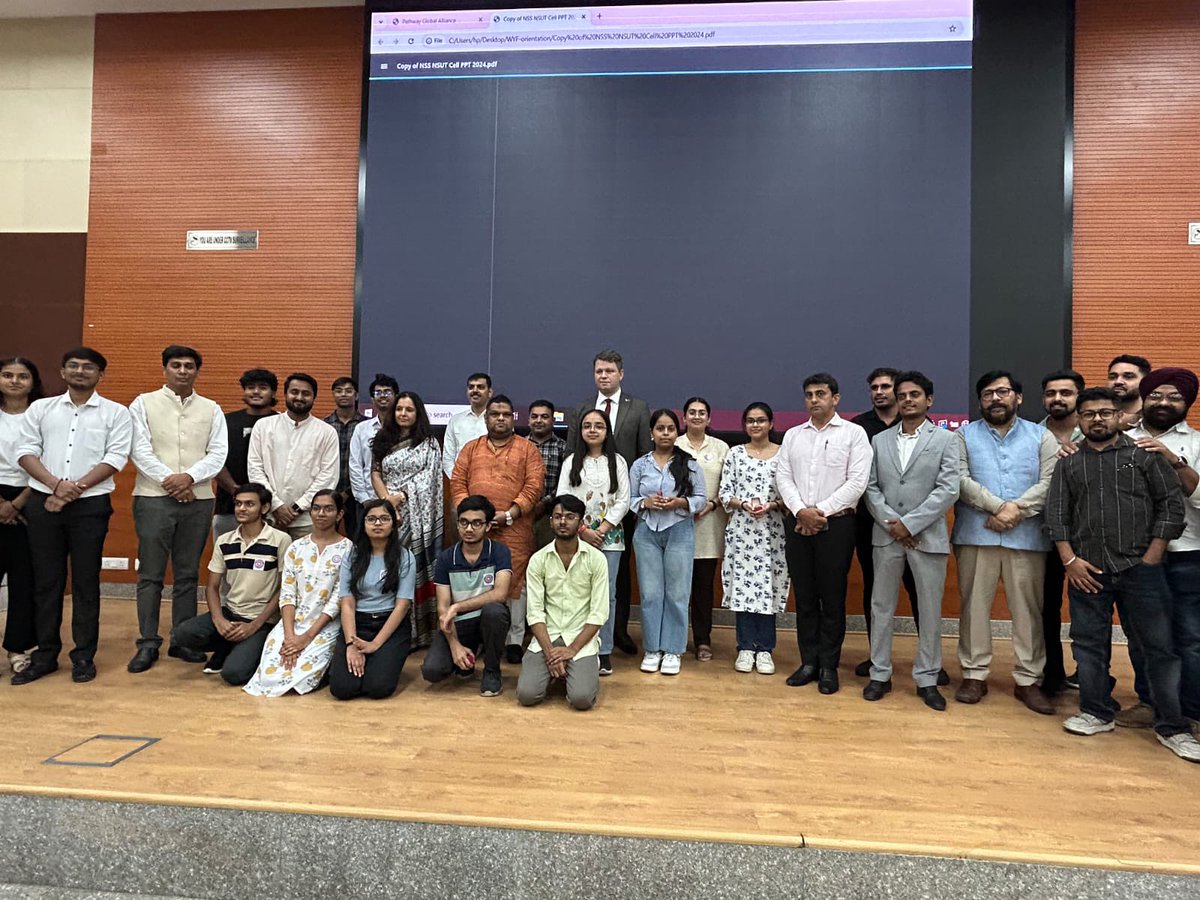 A powerful celebration of unity, dialogue &amp; youth empowerment! 
NSS NSUT x NPC India successfully hosted the WorldYouthFestival2025 Outreach at NSUT, Delhi — with global guests, youth leaders &amp; changemakers igniting action for a better tomorrow. 
#WYF2025 #NSSNSUT #Youth