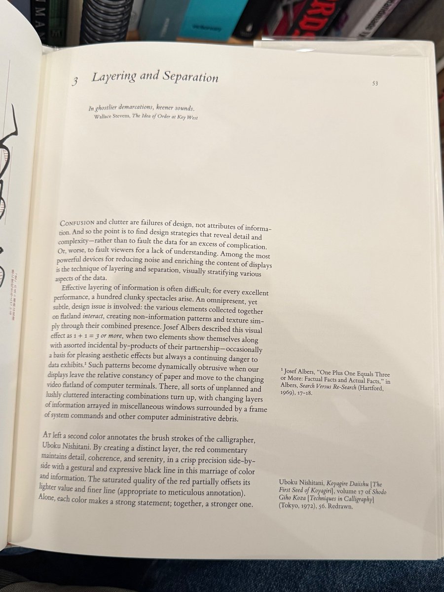 Great information-design principles carry across domains: medicine, calligraphy, dance, etc. 

What would it look like if modern interface design borrowed from them?