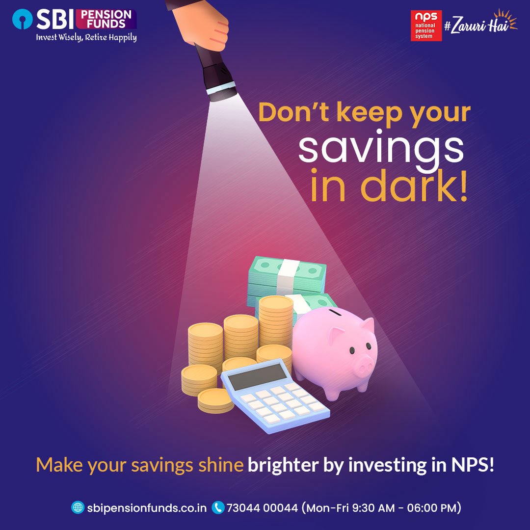 SBI Pension Funds (@sbipensionfunds) on Twitter photo Leverage the power of time and compounding. Start early, invest smart, & build a solid retirement corpus with #NPS
Know more
πsbipensionfunds.co.in
ππ³π―π¬π°π° π¬π¬π¬π°π°
π©π»π½π@ππ―πΆπ½π²π»ππΆπΌπ»π³ππ»π±π.π°πΌ.πΆπ»
#NPSZaruriHai #PensionForAll #Invest
<a href="/PFRDAOfficial/">PFRDA</a> Leverage the power of time and compounding. Start early, invest smart, & build a solid retirement corpus with #NPS
Know more
πsbipensionfunds.co.in
ππ³π―π¬π°π° π¬π¬π¬π°π°
π©π»π½π@ππ―πΆπ½π²π»ππΆπΌπ»π³ππ»π±π.π°πΌ.πΆπ»
#NPSZaruriHai #PensionForAll #Invest
<a href="/PFRDAOfficial/">PFRDA</a>