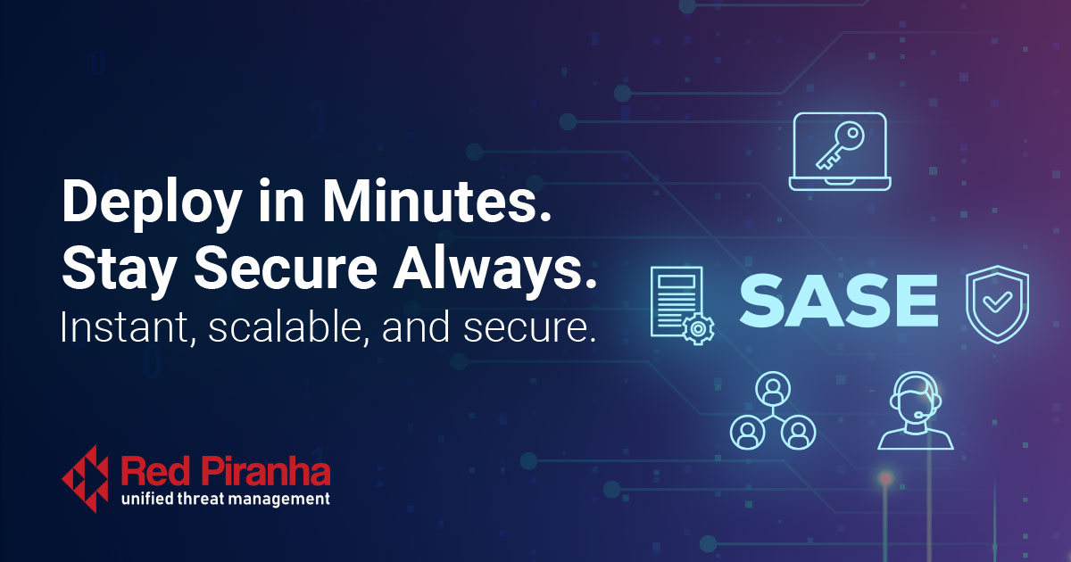 Red Piranha (@redpiranhasec) on Twitter photo Fast-track your security transformation with Red Piranha’s Single Vendor #SASE!
Deploy in minutes and gain enterprise-grade protection across users, apps, and infrastructure, without the complexity. Get started today: bit.ly/44S1R0d
#CyberSecurity #Infosec #CyberDefence Fast-track your security transformation with Red Piranha’s Single Vendor #SASE!
Deploy in minutes and gain enterprise-grade protection across users, apps, and infrastructure, without the complexity. Get started today: bit.ly/44S1R0d
#CyberSecurity #Infosec #CyberDefence