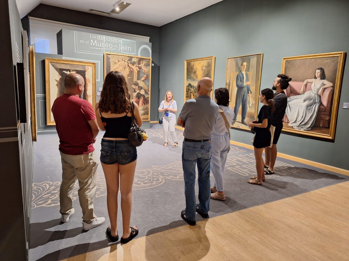 MuseodeJaen's tweet image. Visita guiada por Eva de Dios para conocer la sección de Bellas Artes del Museo de Jaén celebrada este fin de semana
👉 Apúntate a nuestras visitas guiadas y descubre el increíble legado patrimonial y artístico del Museo de Jaén
#musodejaén
@CulturaAND @culturayPHJaen