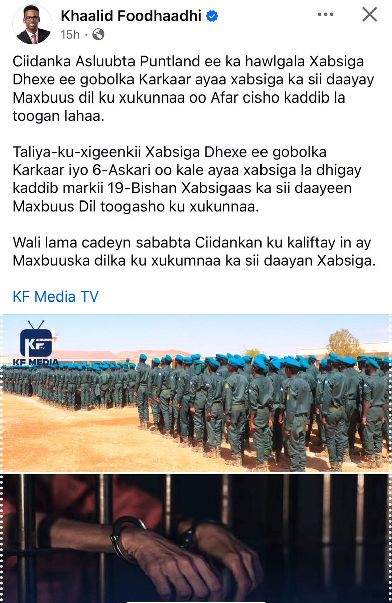 maxamuudsalaad4's tweet image. Halkaas ayuu marayaa xaalka Puntland maanta ay hoggaamiyanaan Deni,Juxa iyo Caydiidka Warfafinta.
@Salman_afgub @AliSamattar @faisals53034542 @omar_sollas @said_khayr @addou_sofia @MukhtarAlaska @dunia_work @khadiryare @Inagaraad994 @Dayib_Yassin