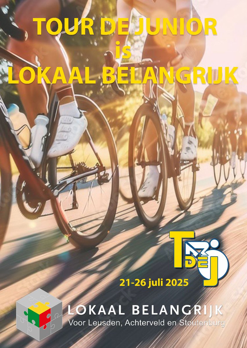 🚴‍♀️ De Tour de Junior gaat weer van start! Alweer de 66 editie! Een sportief feest in onze gemeente. Wij zijn trots op alle jonge renners, vrijwilligers &amp; organisatoren. Succes en geniet! 💛
#Achterveld
#TourdeJunior #TrotsOpOnzeJeugd #LokaalBelangrijk #VrijwilligersBedankt