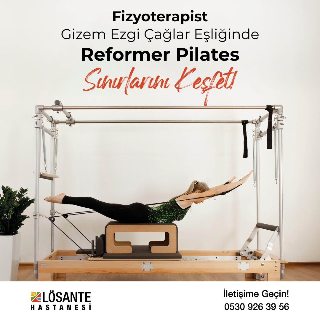 Fizyoterapist Gizem Ezgi Çağlar Eşliğinde
🫧Reformer Pilates 

Sınırlarını Keşfet!

☎️ 0530 926 39 56
📍İncek, Ankara