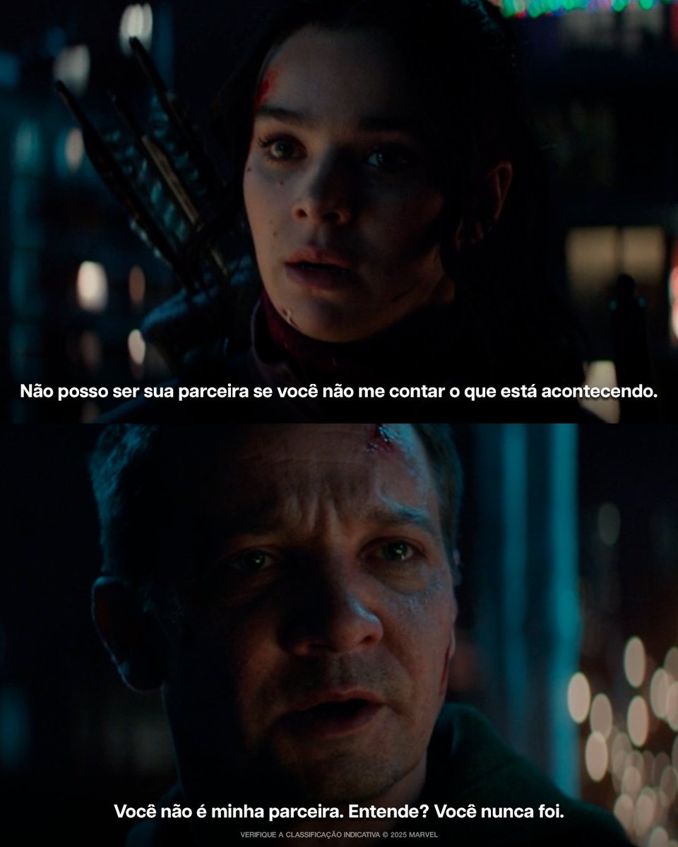MarvelBR's tweet image. O &quot;Como começamos vs Como estamos&quot; mais bonito do UCM.

#GaviãoArqueiro, assista no @DisneyPlusBR.