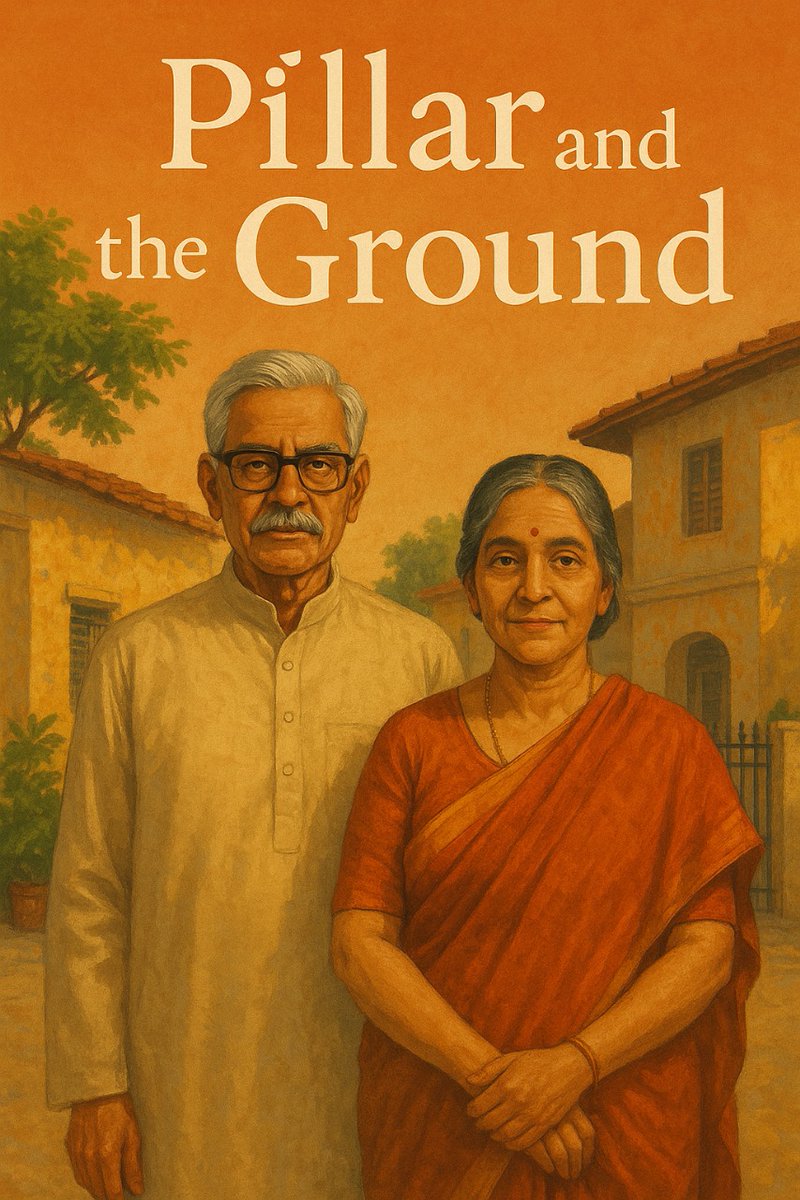 rudrarupmitra's tweet photo. In the lanes of Lucknow, a retired principal gets what truly holds a family together not authority, but quiet, unwavering love.
“Dadaji is the head. But Dadi... she's the ground we walk on.”
Read a moving story of Ram &amp; Sarla Sharma
https://t.co/8VyD8MVaBy
#Family #IndianFiction https://t.co/GBaZ0ggiSw