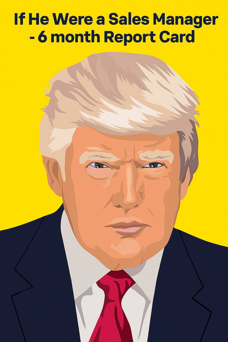share_ecard's tweet image. 📊 “Closing Deals or Just Talking Big?” – Trump’s Sales Tactics Graded Like a B2B Sales Manager

💥shareEcard.com 

#B2BMarketing #PipelineReview #DigitalSalesTools #ShareEcard #LinkedInFun #SalesPerformance #maga #CRMRealityCheck #maga #DonaldTrump #DigitalBusinessCard