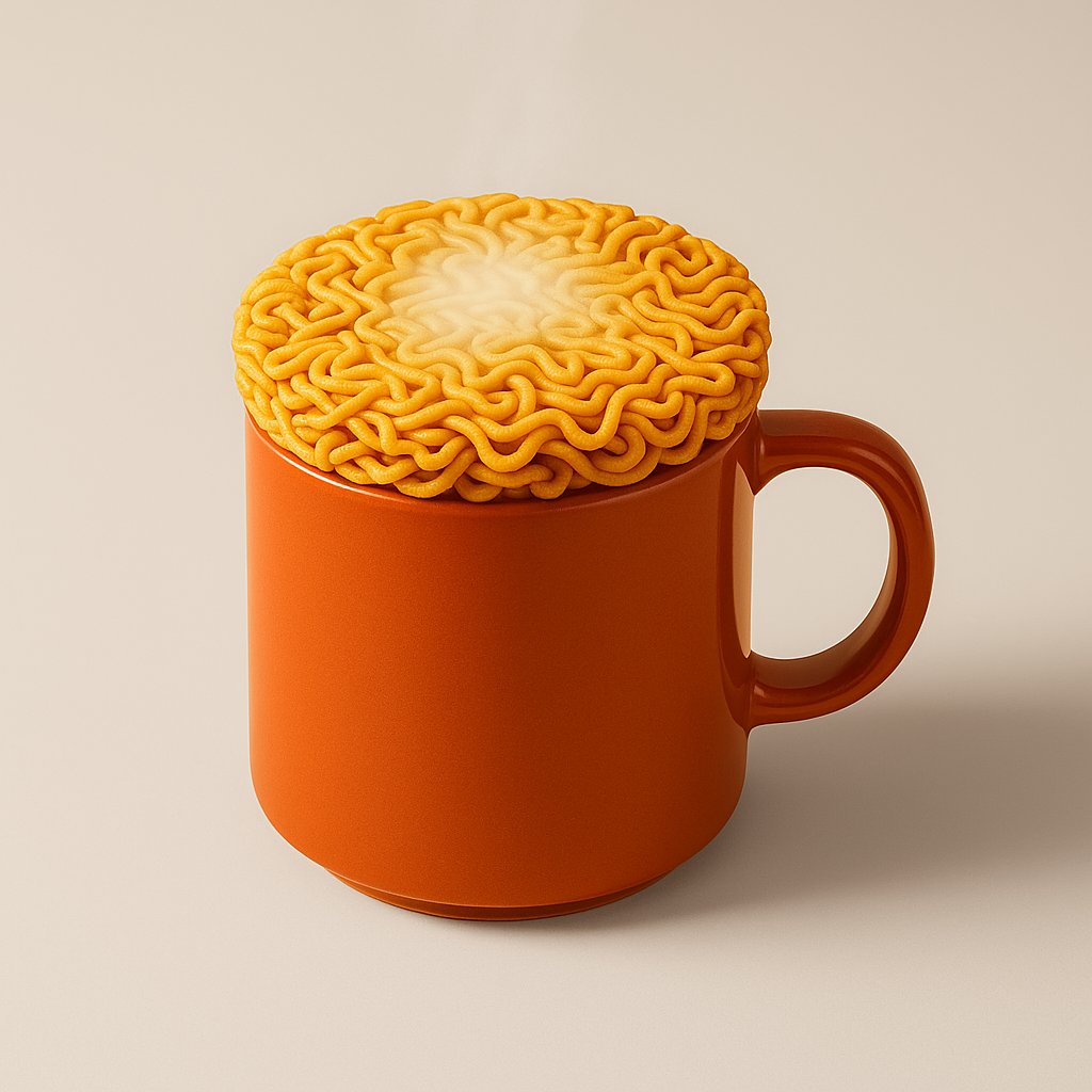 Designed these Japanese instant noodle-inspired coasters that turn white when your drink is hot🔥
(Thermochromic heat-sensitive polymer)