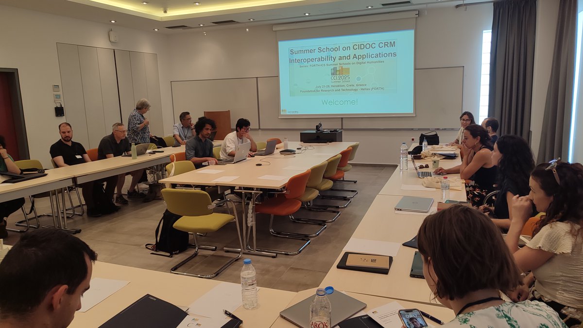 Welcome to 2025 Summer School on CIDOC CRM Interoperability and Applications isl.github.io/cidoc-crm-ss-2… #CIDOC_CRM <a href="/ISL_ICS_FORTH/">ISL at ICS-FORTH</a> <a href="/CCI_ICS_FORTH/">Centre for Cultural Informatics at ICS-FORTH</a>
