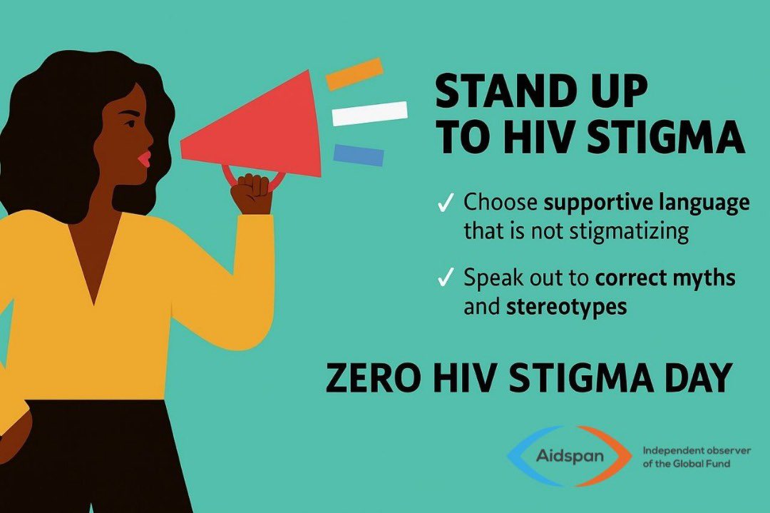 aidspan's tweet image. Today is #ZeroHIVStigmaDay 
💬 Words matter 
✅ “Person living with HIV”
❌ “Victim” or “infected”

Ending stigma. Starts with using proper language.
#EndHIVStigma #SupportiveLanguage #SRHR