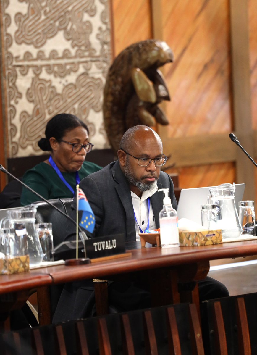 ForumSEC's tweet image. The 2025 Forum Economic Officials Meeting began this morning at the @Pacific Islands Forum in Suva.
The Officials Meeting serves as a precursor for the Forum Economic Ministers Meeting (FEMM) which will begin tomorrow morning, Tuesday 22nd, and continue until, Wednesday 23rd.…