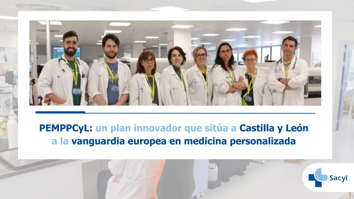 Salud JCYL (@salud_jcyl) on Twitter photo Castilla y León se consolida como referente europeo en medicina personalizada ⚕
Concoce el Plan Estratégico de Medicina Personalizada de Precisión (PEMPPCyL) 2024-2030
<a href="/GacetaMedicaCom/">Gaceta Médica</a>: gacetamedica.com/profesion/asi-…
#Sacyl #IA #InnovaciónSanitaria Castilla y León se consolida como referente europeo en medicina personalizada ⚕
Concoce el Plan Estratégico de Medicina Personalizada de Precisión (PEMPPCyL) 2024-2030
<a href="/GacetaMedicaCom/">Gaceta Médica</a>: gacetamedica.com/profesion/asi-…
#Sacyl #IA #InnovaciónSanitaria