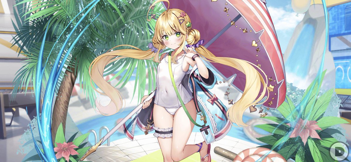 「白スクいいよね」|京 唄麻呂のイラスト