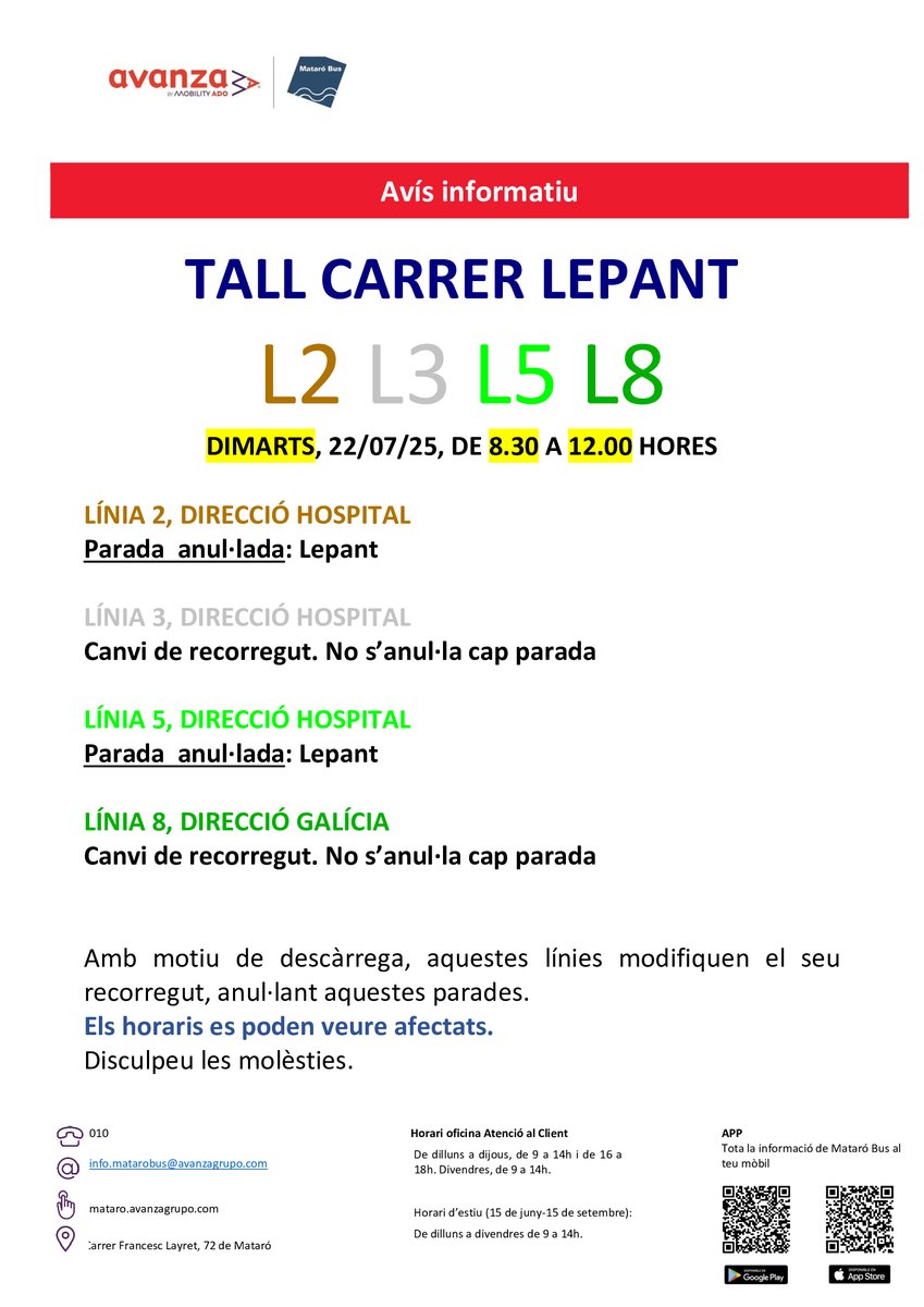 Transport urbà de Mataró | Mataró Bus (@mataro_bus) on Twitter photo 