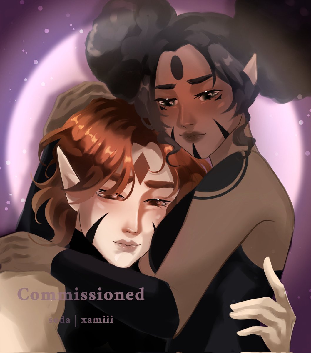 xamshinx's tweet image. had the opportunity to draw my favorite ship @ghoulthiccc I love them sm 😭
#ArtCommission #commissionsopen #artmoots