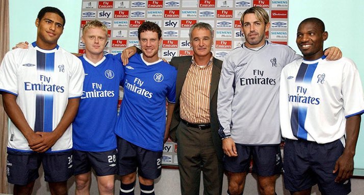 FootballRemind's tweet image. #OnThisDay 2003
Chelsea completed the signings off Damian Duff and Wayne Bridge.
Duff signed from Blackburn for £17m, and Bridge from Southampton for £7m
They were part of a number of signings the club made that summer 🔵 #CFC