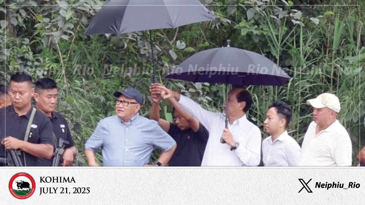 Neiphiu Rio (@neiphiu_rio) on Twitter photo Visited the landslide-affected area near the old KMC dumping site on NH-29, along with Deputy CM Shri <a href="/TRZeliang/">TR Zeliang</a>, and assessed the current situation. The Government is taking all necessary measures to minimise inconvenience to citizens and restore normalcy at the earliest. Visited the landslide-affected area near the old KMC dumping site on NH-29, along with Deputy CM Shri <a href="/TRZeliang/">TR Zeliang</a>, and assessed the current situation. The Government is taking all necessary measures to minimise inconvenience to citizens and restore normalcy at the earliest.