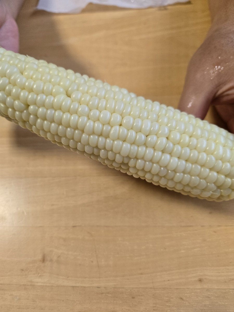 PooohSakai's tweet image. #季節の野菜　#群馬県産　#ホワイトショコラ
粒が大きくてプチプチ食感