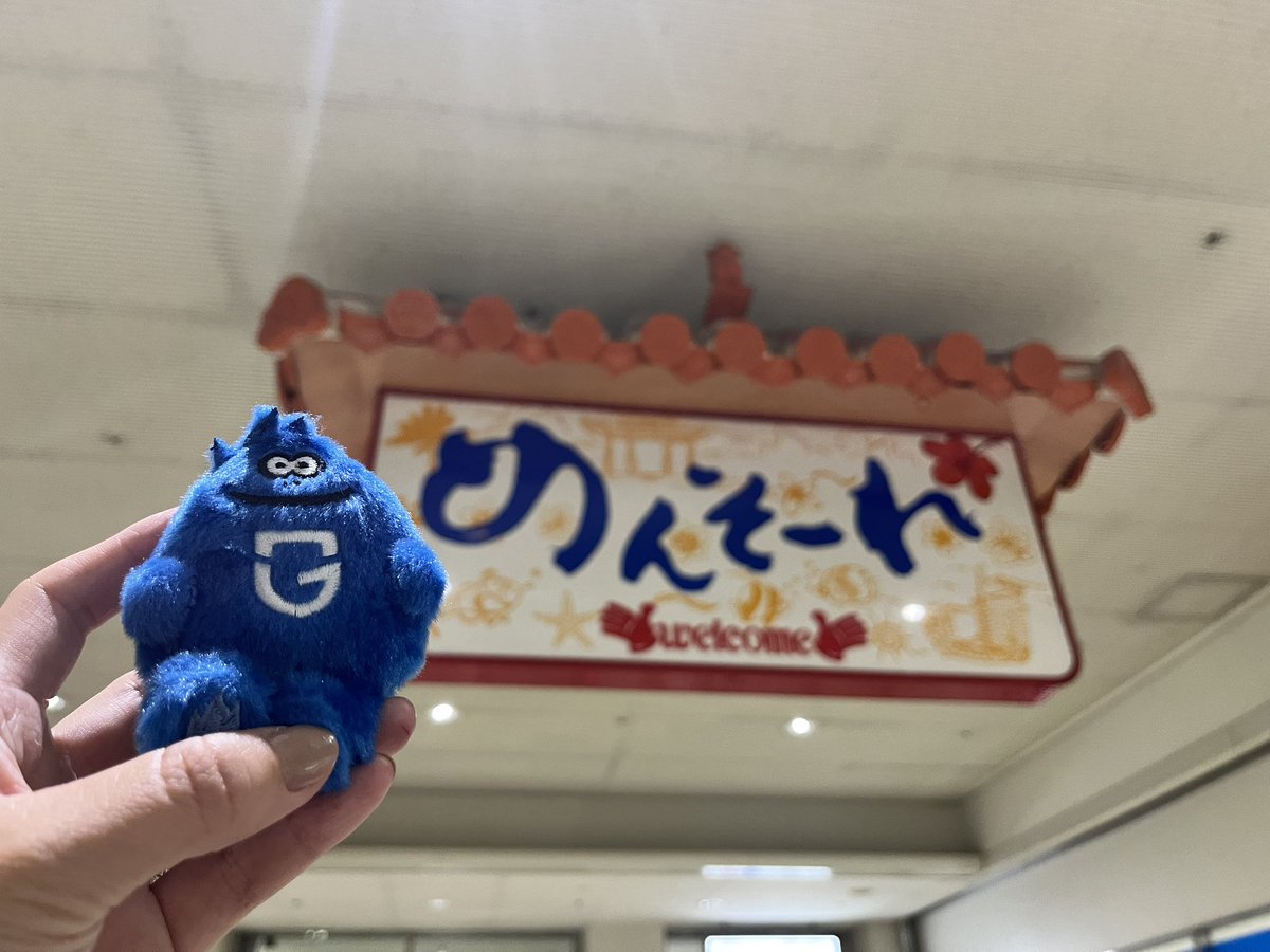 gravity324's tweet image. モフも連れて沖縄へ🏝️