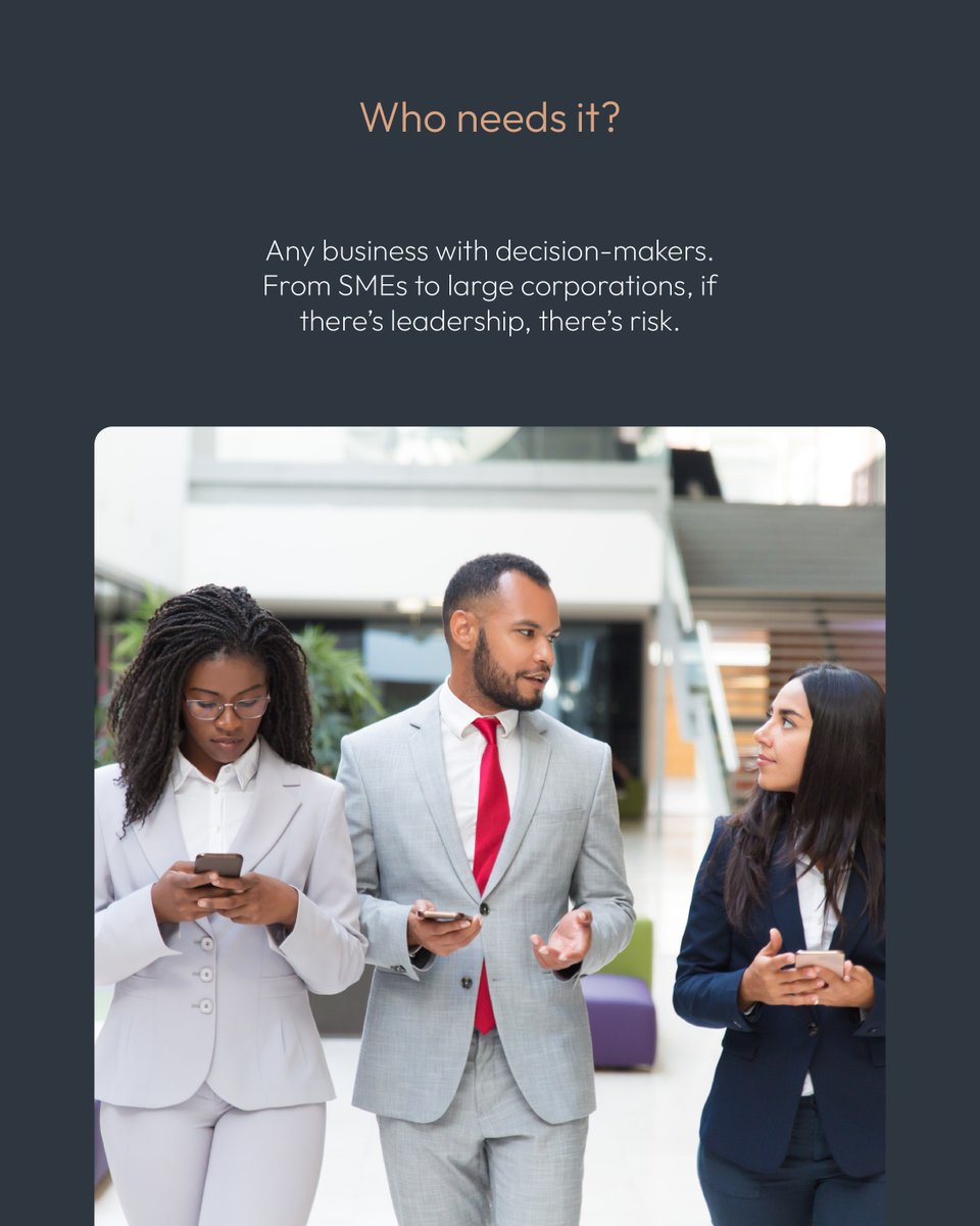 theliabilityco's tweet image. Thinking about D&O cover for your clients? From SMEs to corporates, strong leadership comes with complex risks.
At The Liability Company, we offer tailored D&O cover built for South African businesses and supported by experienced underwriting.
#Insurance #SouthAfrica