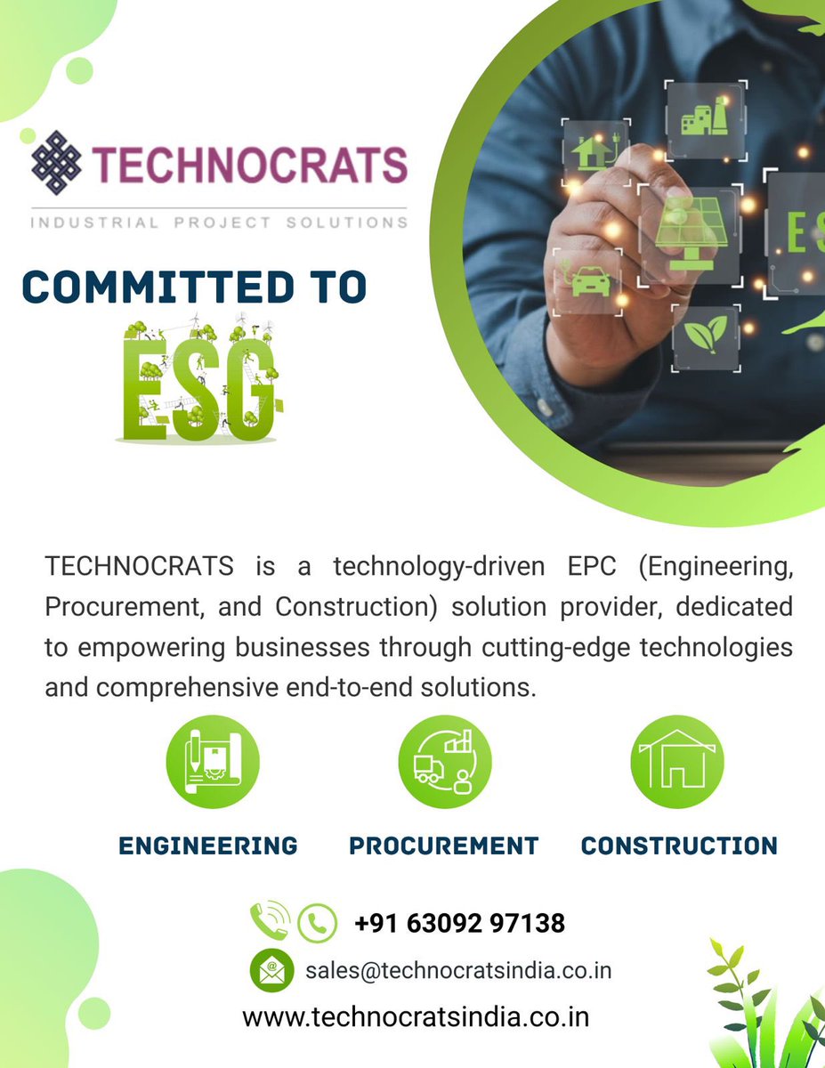 technocratshyd's tweet image. #Technocrats #ESG #SmartIoT #ELV #WirelessBMS
