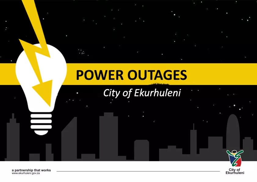 City_Ekurhuleni's tweet image. Our team is working on restoring power to large parts of Kempton Park affected by the outage.
The estimated restoration time is 12H00.
#KemptonParkPower
@CoE_Call_Centre