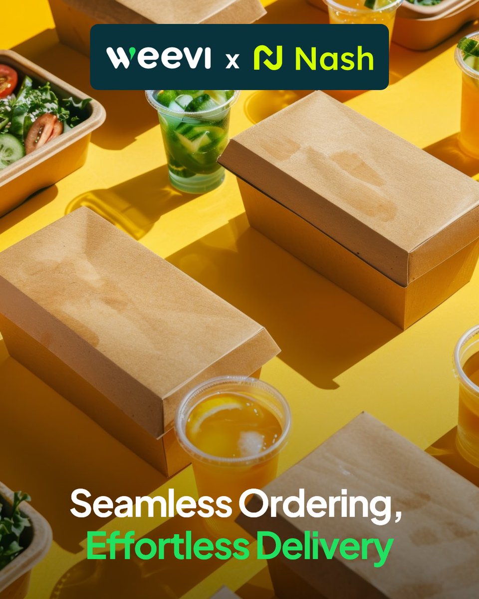 🚚 Delivery? Handled.
Weevi x <a href="/usenash/">Nash</a> is here.

With our new partnership, restaurants on Weevi can offer delivery instantly through Nash's network of delivery providers. Already have drivers? Nash orchestrates between both seamlessly.

One integration handles all dispatch,