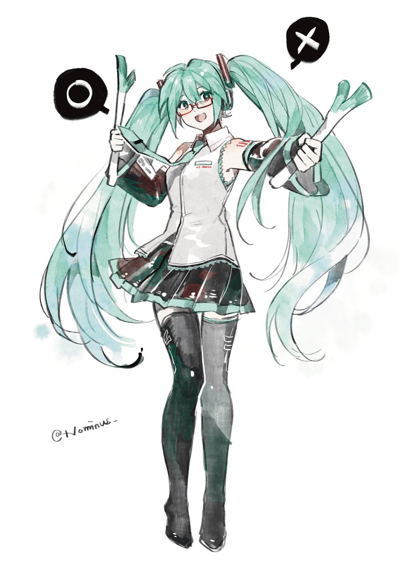 MONINUS184438's tweet image. #HatsuneMiku #fanart #drawing 
O X