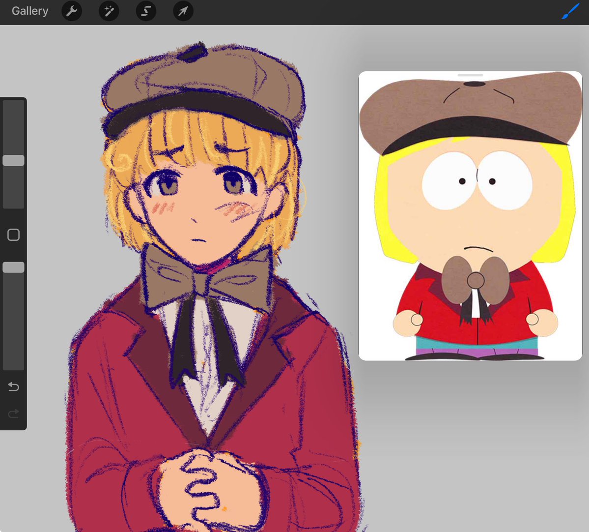knnymccrmk's tweet image. im doodling wats up everybody