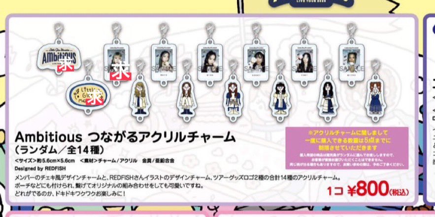 リトグリ アクリルチャーム [譲] イラスト MAYU ミカ 結海 チェキ風