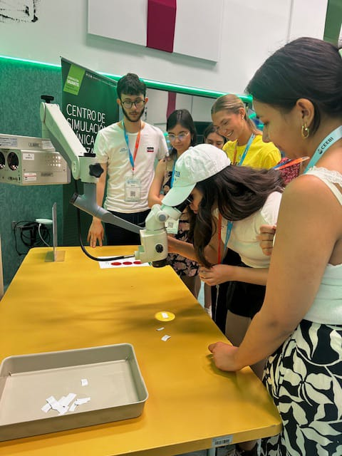 FProgresoysalud's tweet image. 'Código Bio: misión hospitalaria', es un escape room biomédico que se desarrolla en el centro de simulación clínica de nuestra línea @IAVANTE_FPS en el marco del congreso estatal de estudiantes de #Biociencias. El objetivo es fomentar habilidades clave
lc.cx/9zZgT1