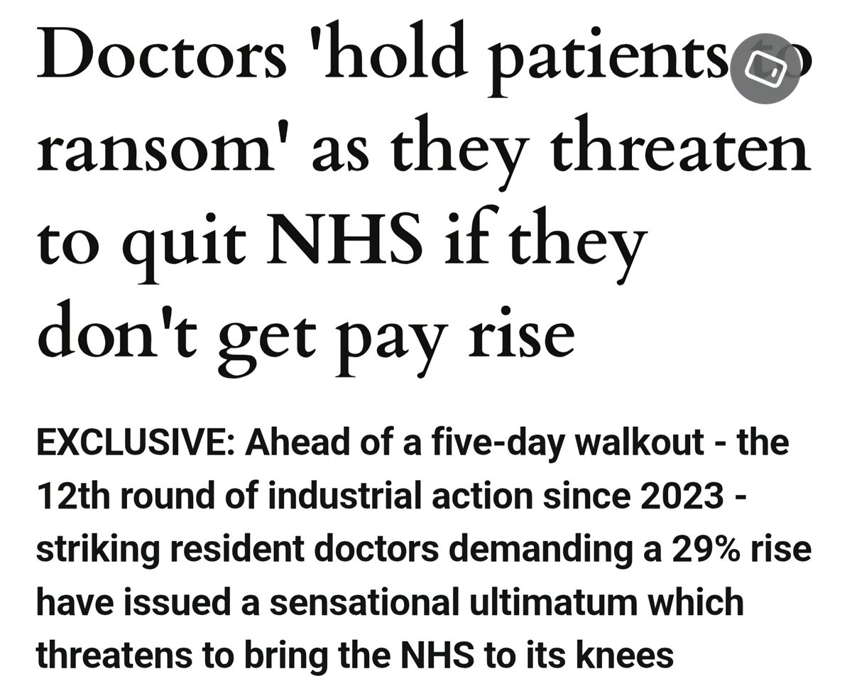 Aadam_Aziz's tweet image. 77,000+ operations were cancelled last year,
Before patients even arrived.
Staffing gaps. Bed shortages. Systemic failure.
The NHS isn’t just disrupted by strikes.
It’s disrupted every day,
By the very conditions doctors are striking to fix.
