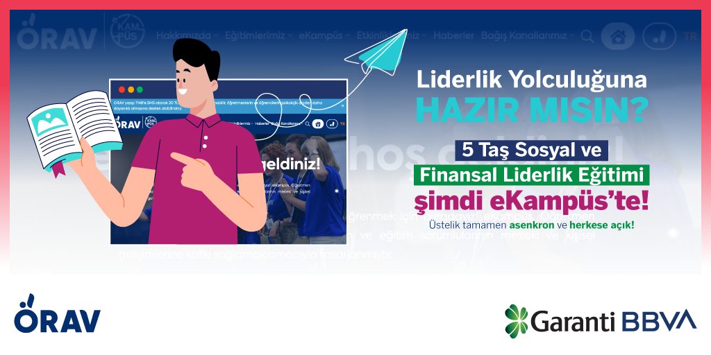 🎯 Artık tamamen senin zamanında, senin hızında!

Kurucumuz ve daimi destekçimiz Garanti BBVA iş birliğinde hayata geçirdiğimiz 5 Taş Sosyal ve Finansal Liderlik Eğitimi, artık asenkron yapısıyla eKampüs’te herkese açık!

📚 Program kapsamında öğretmenlerle birlikte, ilkokul ve