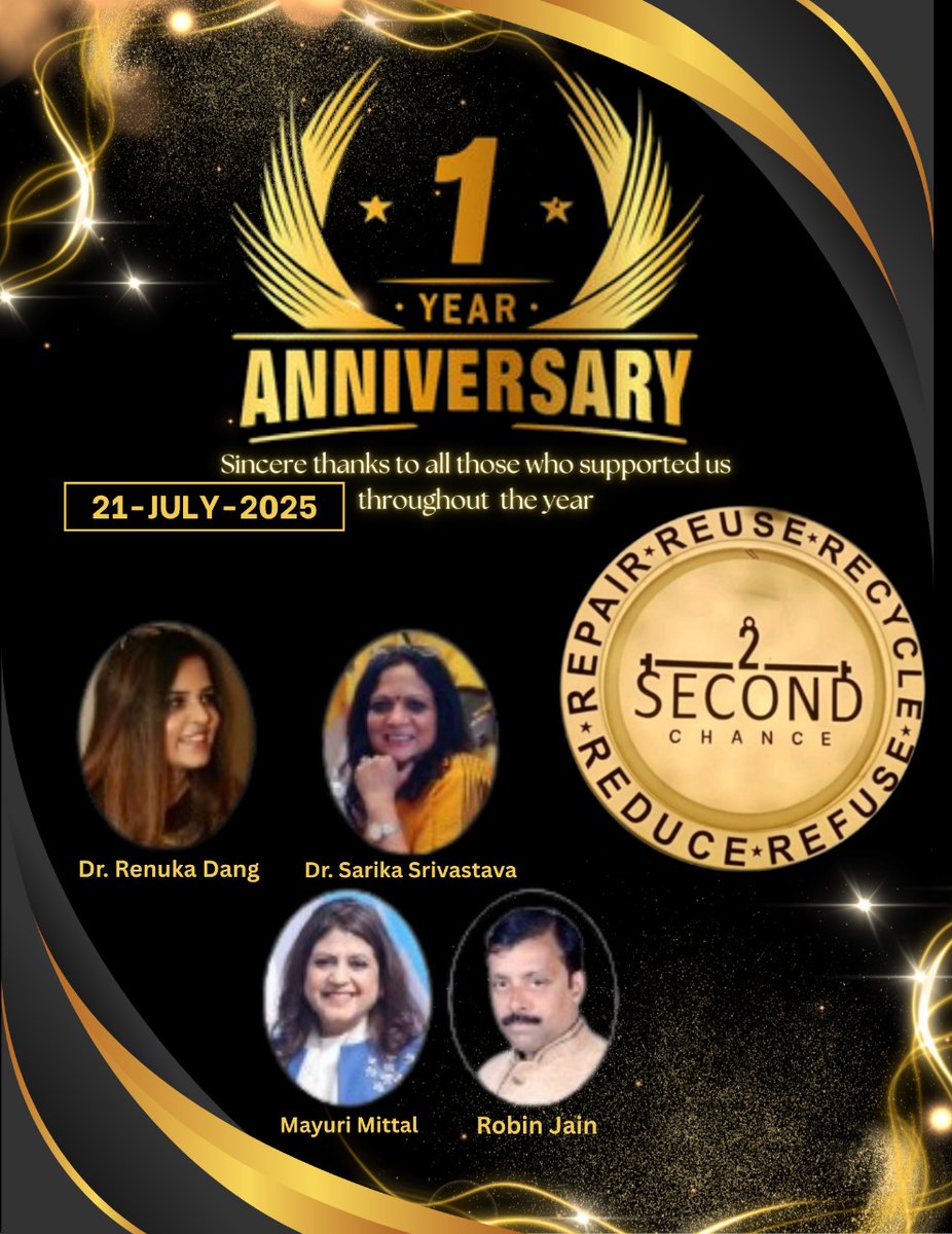 Second Chance (@secondchan2c) on Twitter photo Thanks to our Mentors and all Agraites for their support throughout the year.
<a href="/RenukaDang/">Dr. Renuka Dang</a> <a href="/drsrivastava26/">Sarika Srivastava</a>
<a href="/abhishek137/">Abhishek Mehrotra</a> Thanks to our Mentors and all Agraites for their support throughout the year.
<a href="/RenukaDang/">Dr. Renuka Dang</a> <a href="/drsrivastava26/">Sarika Srivastava</a>
<a href="/abhishek137/">Abhishek Mehrotra</a>