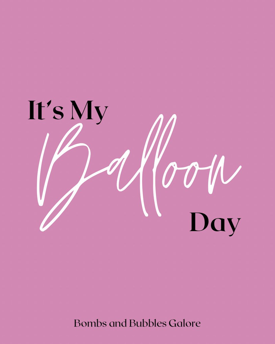 BombsandBubbles's tweet image. I am disappearing for a day to celebrate my balloon day with some special peeps! 

Don’t forget to use your discount code before Sunday! Birthday25 at checkout gets you 15% off 😉

bombsandbubblesgalore.co.uk/shop 

#EarlyBiz #CraftBizParty #Birthday #BalloonDay #FirstTMaster