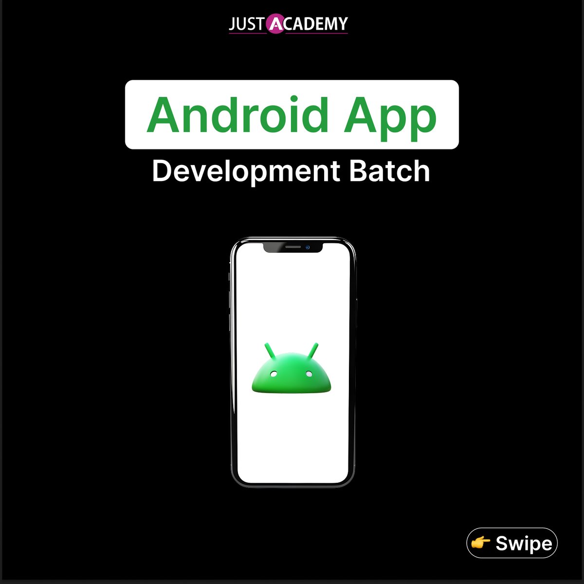 justacademy23's tweet image. Android App Dev Batch Enrollment OPEN!
🎯 Free Demo Class + Real Project Training
💡 Learn, Build & Get Job-Ready!
📲 Limited Seats – Join now!
👉 Swipe to start your Android journey!
#AndroidDevelopment #JustAcademy #LearnToCode #TechSkills #MobileAppDevelopment #JobReady