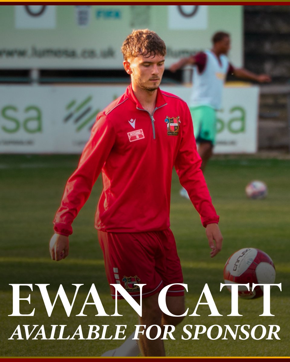 sheffieldfc's tweet image. Ewan Catt is available to be sponsored this season! 💫
Get in contact with Rob@sheffieldfc.com if interested!
#TheWorldsFirst