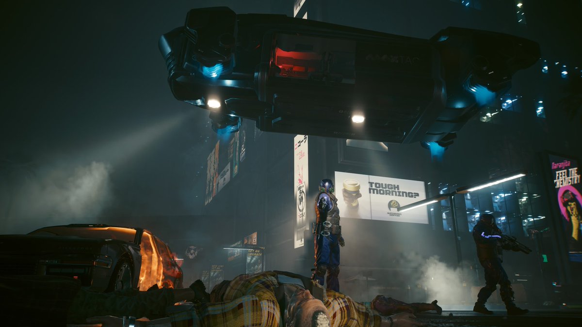 TravellingPaddy's tweet image. MaxTac (Maximum Force Tactical Response Division)
@CyberpunkGame
#Cyberpunk2077
#VPHiddenGems
#VPWorld