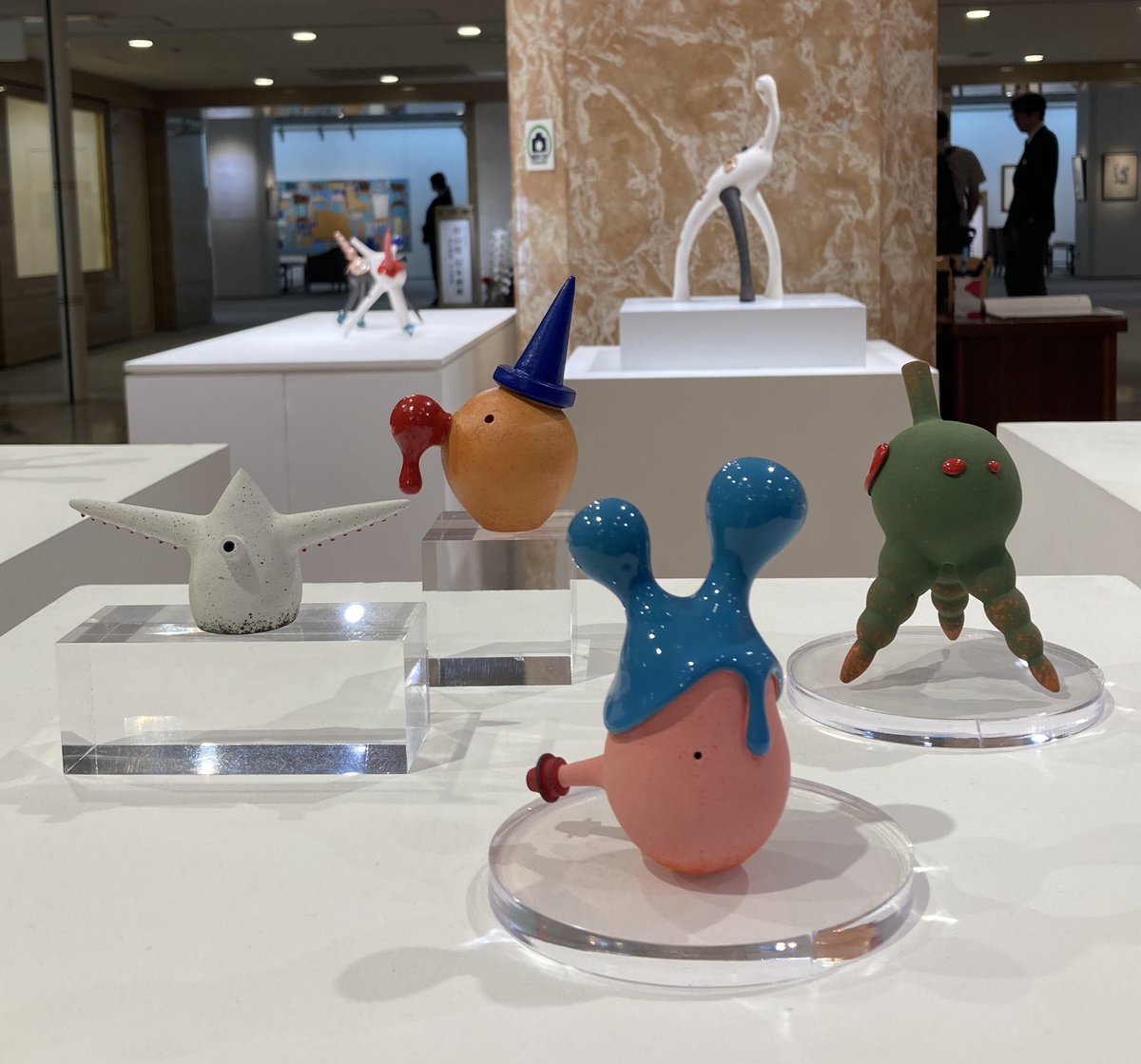 itotonbo01's tweet image. 日本橋三越本店
本館6階アートスクエア
酒井智也
記憶標本室
「In my palm」
2025/7/22まで
とても愉快なオブジェたち。赤丸多数、出遅れたからしょうがない。次回こそ…!
