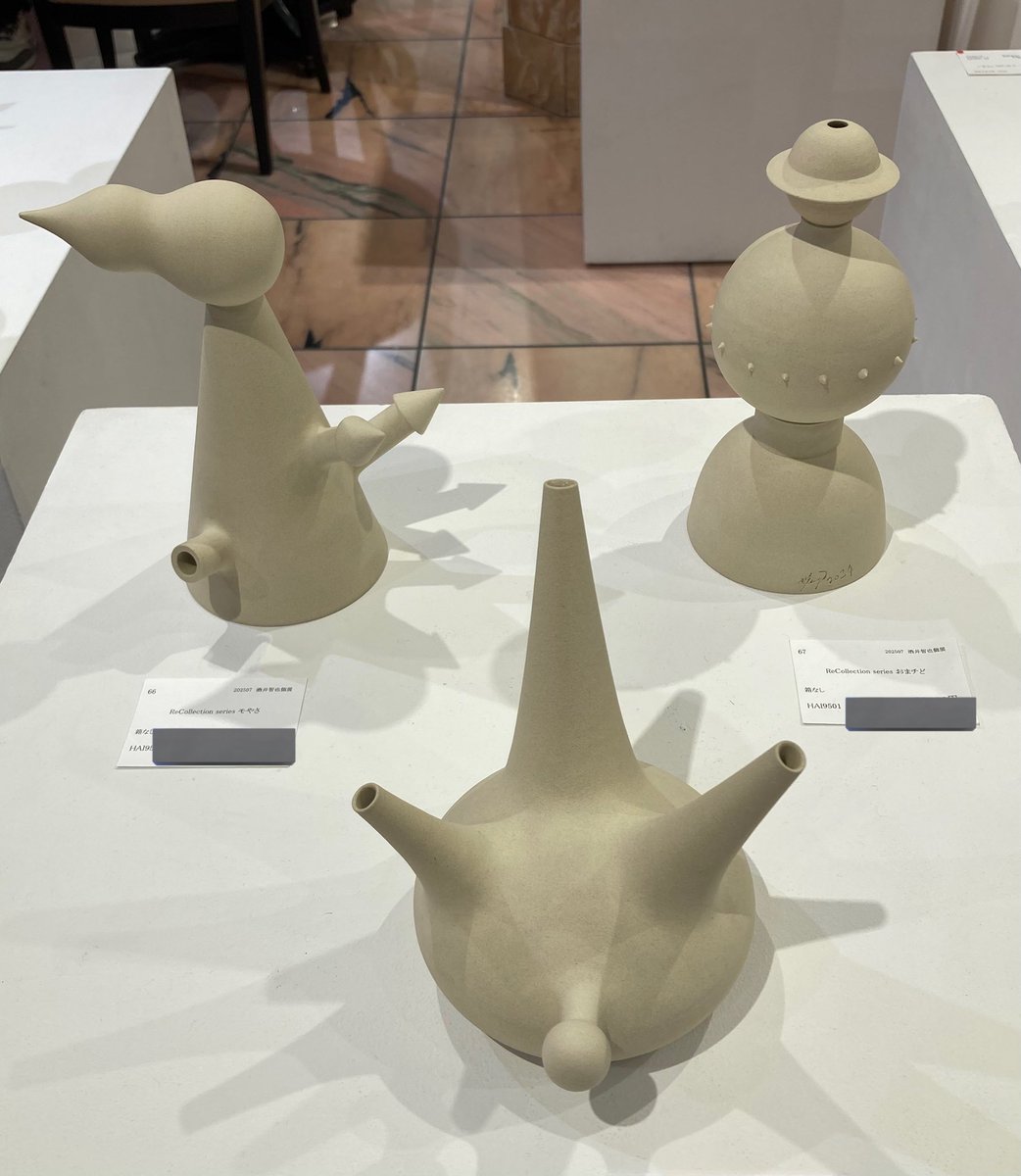itotonbo01's tweet image. 日本橋三越本店
本館6階アートスクエア
酒井智也
記憶標本室
「In my palm」
2025/7/22まで
とても愉快なオブジェたち。赤丸多数、出遅れたからしょうがない。次回こそ…!