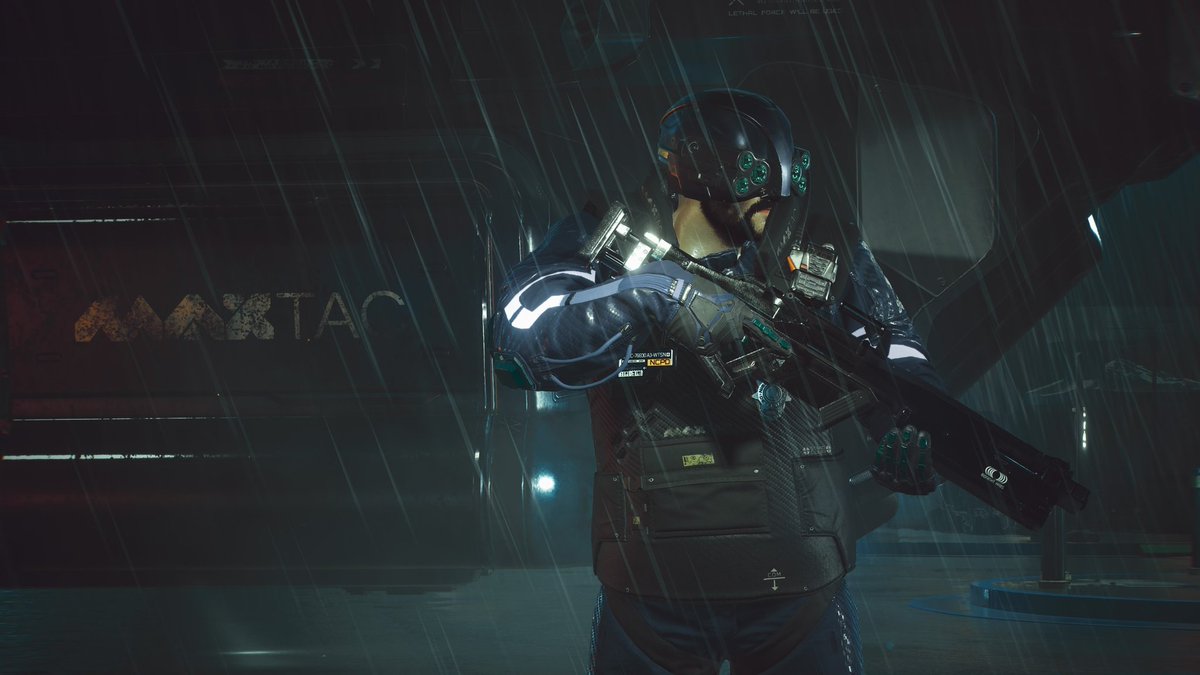 TravellingPaddy's tweet image. MaxTac (Maximum Force Tactical Response Division)
@CyberpunkGame
#Cyberpunk2077
#VPHiddenGems
#VPWorld
